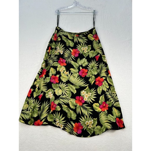 Lauren Dresses & Skirts - Lauren Ralph Lauren Silk Floral Womens Maxi Skirt Size 12